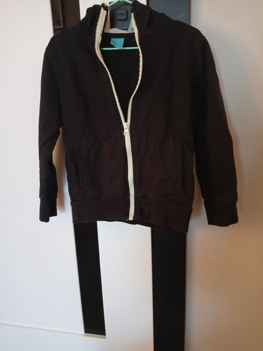 Bluza chłopięca rozsuwana czarna