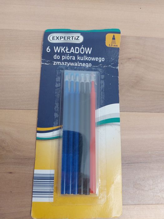 Wkłady do pióra zmazywalne (x10)