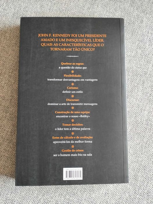Livro " A liderança segundo John F. Kennedy" de John A. Barnes