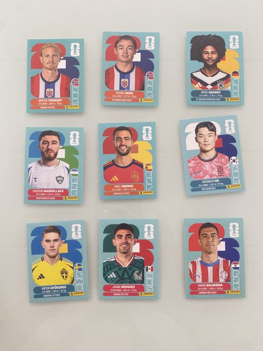 Cromos do mundial