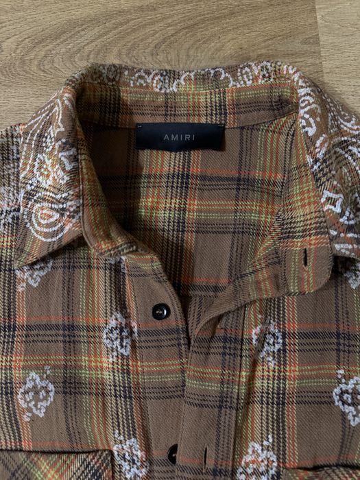 Сорочка Amiri Bleach Bandana Shirt