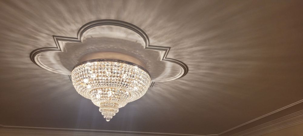 Candeeiro teto sala jantar