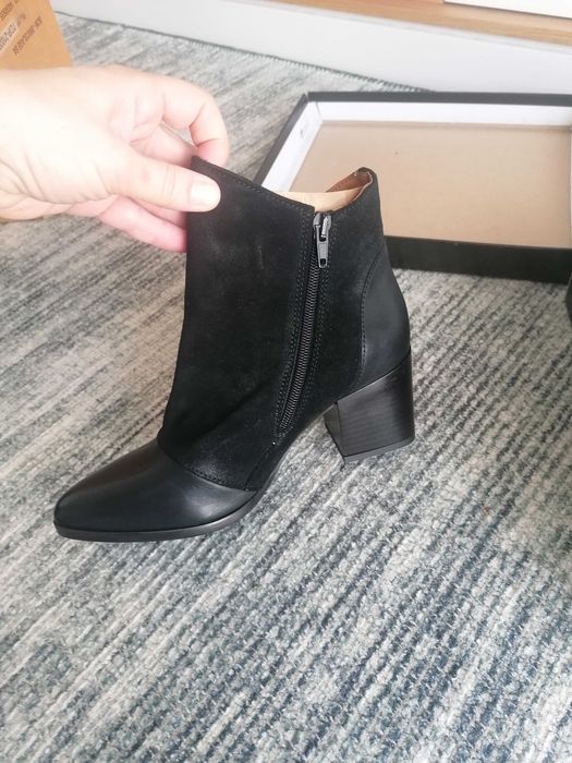 Botas novas pele genuína por dentro e por fora