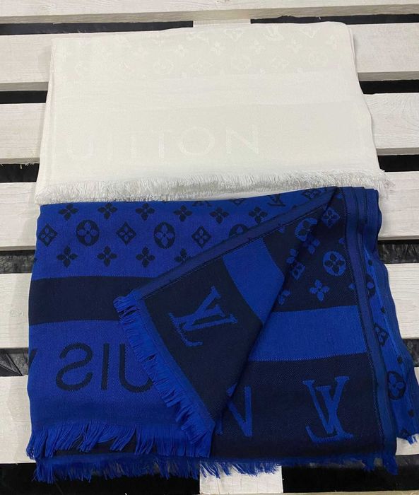 Szalik dwustronny Louis Vuitton Szal Burberry Chusta Premium