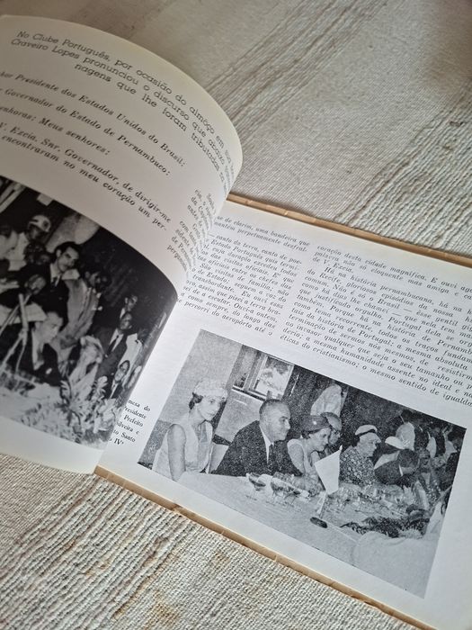Livro de visita de Presidente da República ao Brasil em 1957