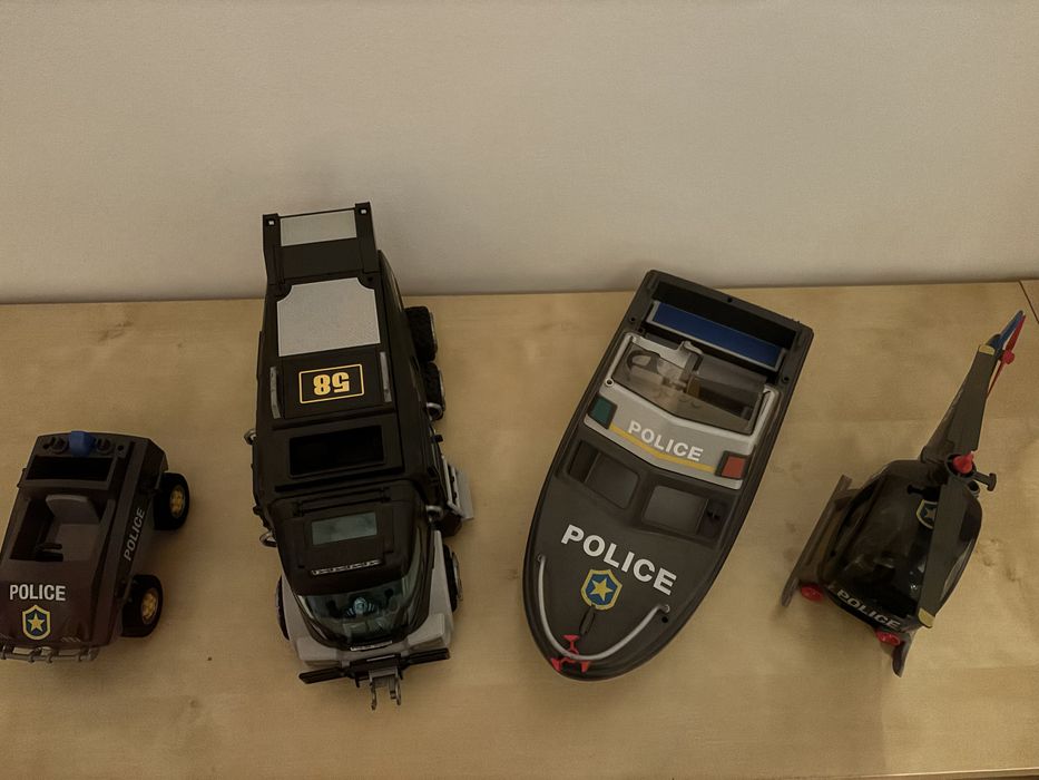 Viaturas Policia Playmobil