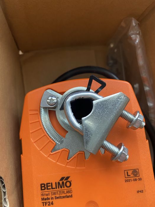 Belimo TF24, привід вентиляції, новий, з пружиною, 24В