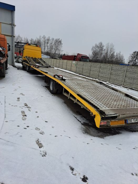 Mercedes atego 824 zestaw z przyczepa