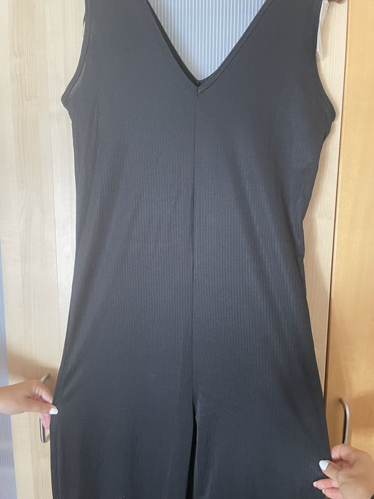 Macacão preto de verão