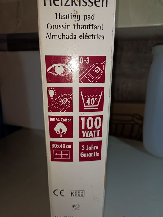 Poduszka elektryczna.