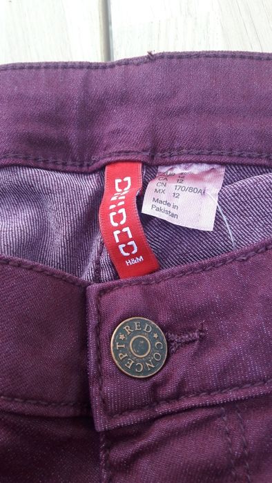 Spodnie rurki H&M rozm.42