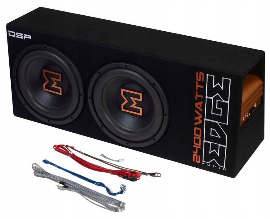 Subwoofer Aktywny Edge Car Audio 2x30cm