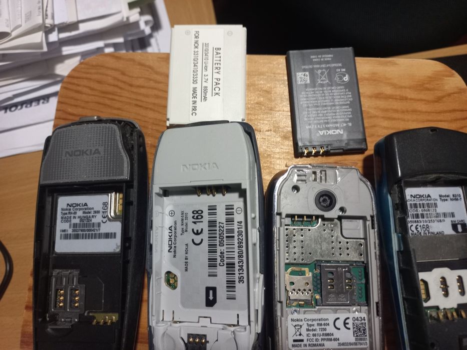Nokia2600  Nokia7230 Nokia3310 Nokia 8310