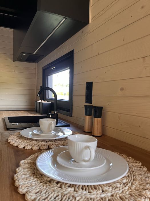 Domek Tiny House Mobilny Letniskowy Całoroczny Działka Wynajem