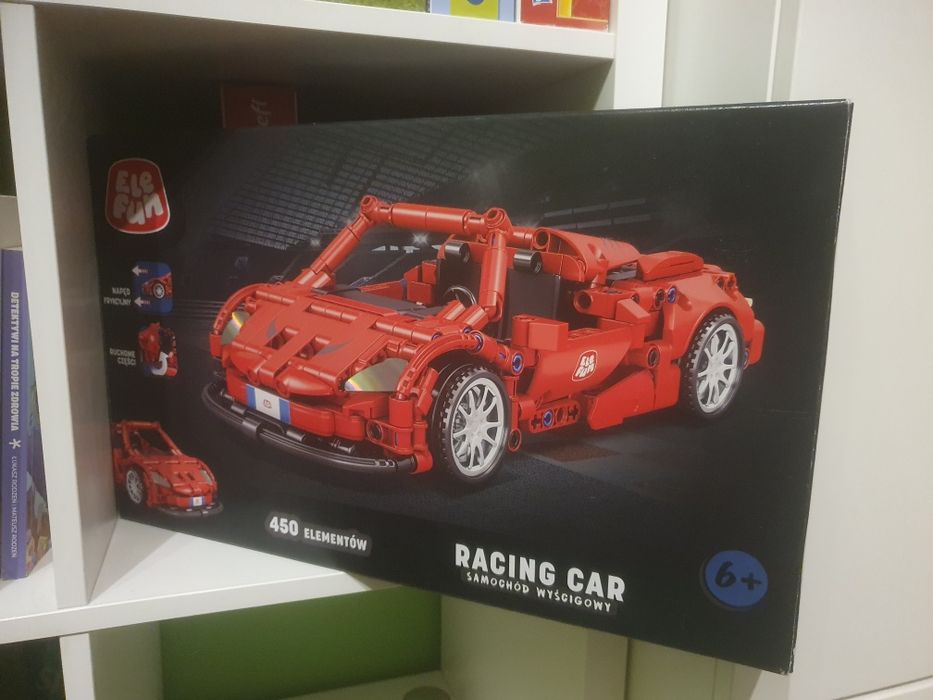 KLOCKI ELEFUN wyścigówka 450 el C0905