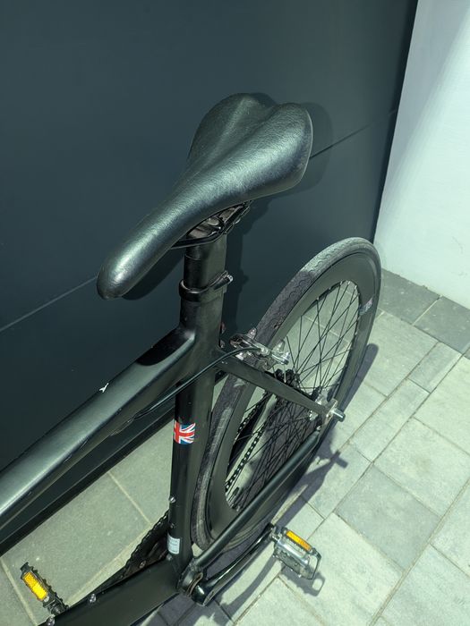 Rower Single Speed / Fixie NOLOGO "X" – czarny, rama 59 cm