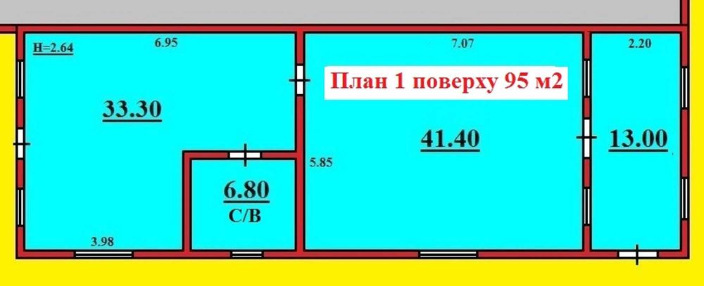 Оренда чистого виробничого приміщення 95 м2 в промзоні Вишневого. 1 поверх, Київ - 7 км! Без Комісії!