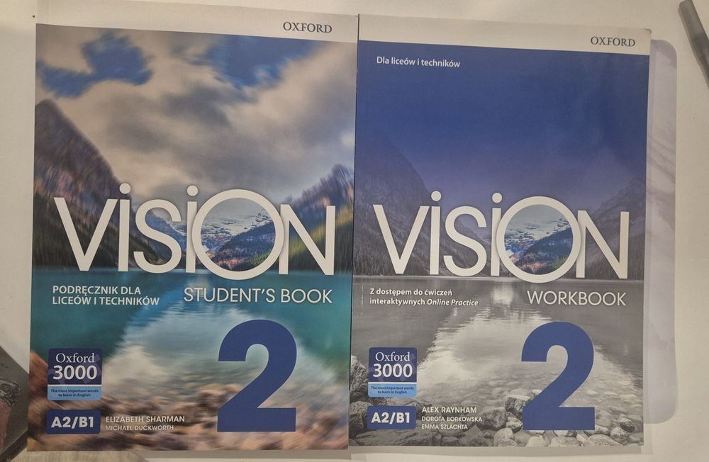 Vision 2, podręcznik i ćwiczenia