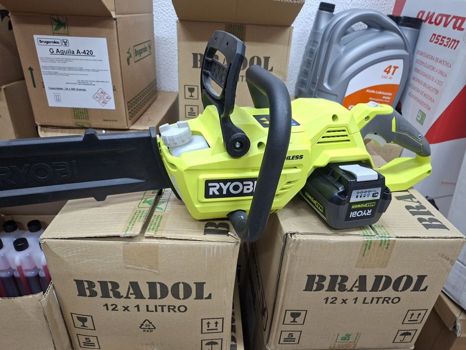 Motoserra a bateria Ryobi 36v