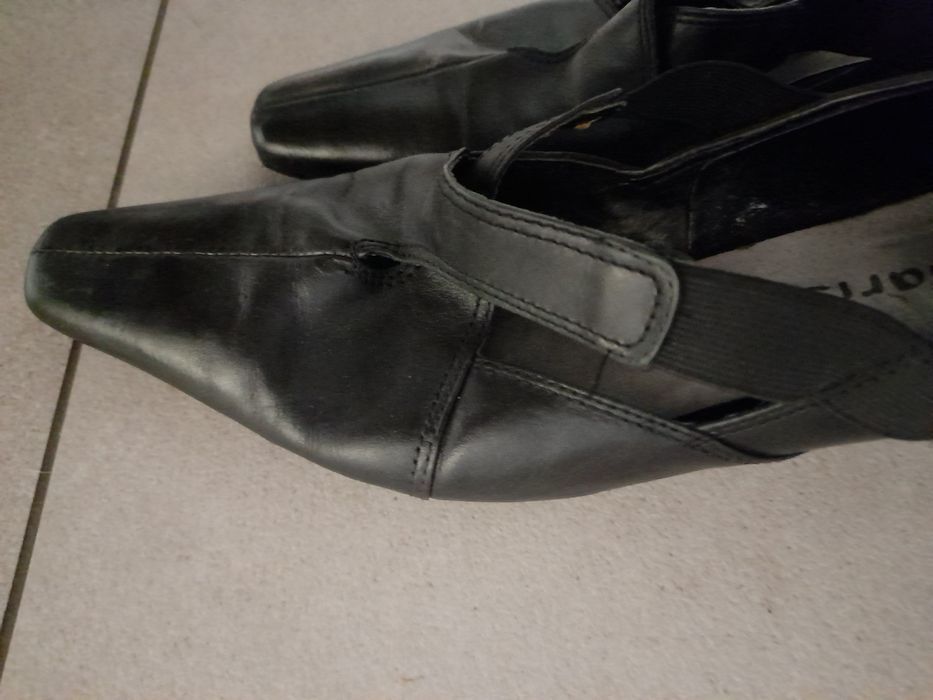 Туфлі (черевики) човники "Tamaris". Бокові гумки.