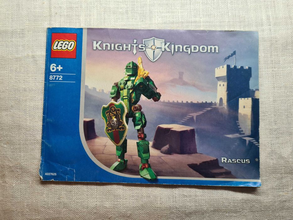 LEGO Knights' Kingdom 8772 - Rascus INSTRUKCJA