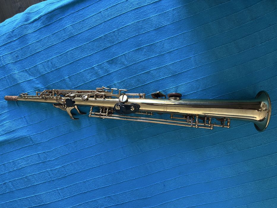 Saxofone Soprano Julius Keilwerth Toneking (Vintage Alemão) – Sapatilhas Novas