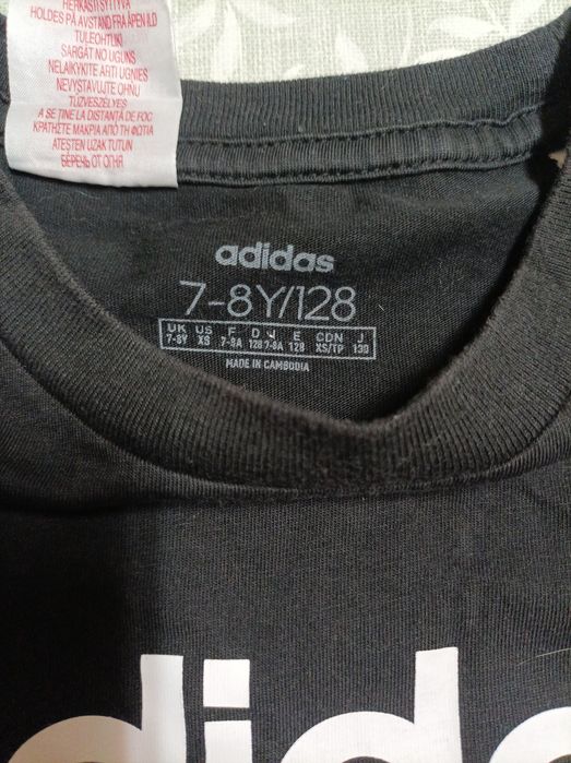 T-shirt adidas 7 anos