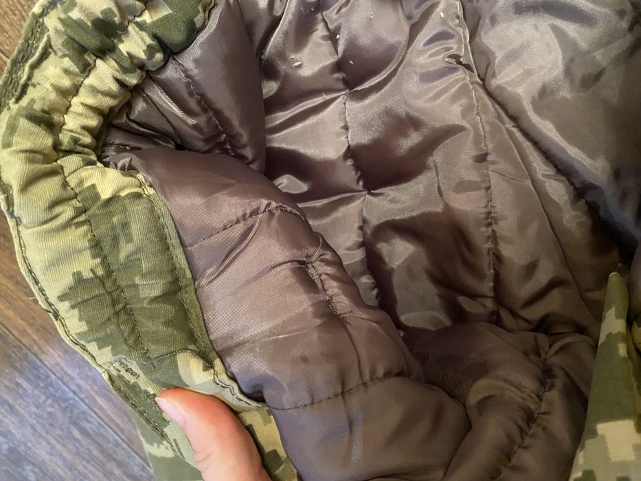 Комплект зимових штанів піксель