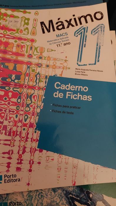 Livros de Fichas 10° e 11° Ano