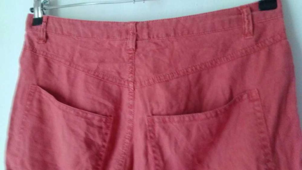 Spodenki lniane Didi 100% len BDB 38/40
