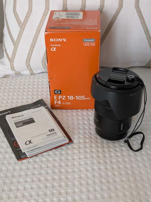 Lente Sony E-mount PZ 108-105 F4 G OSS