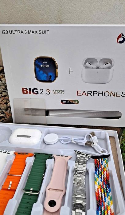 Relogio+airpods i20 ultra