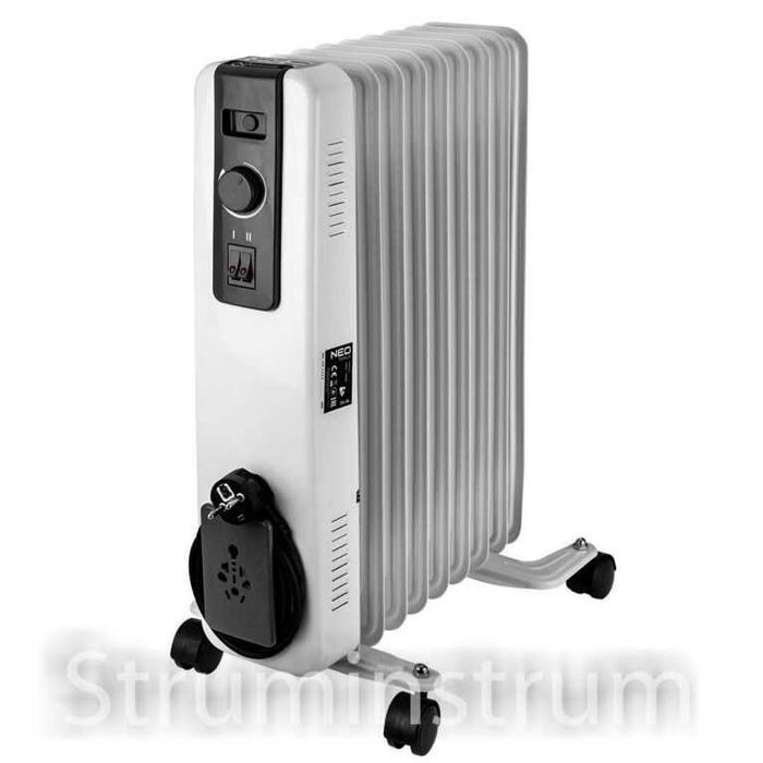 Масляний обігрівач 2000 Вт 9 ребер