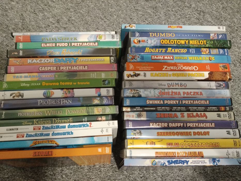 Bajki dvd disney 33 dvd
