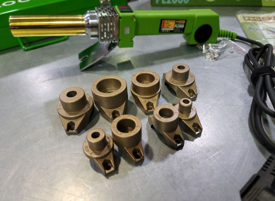 Круглый Паяльник для труб ProCraft PL2000 16-32 +Насадки Гарантия 36м