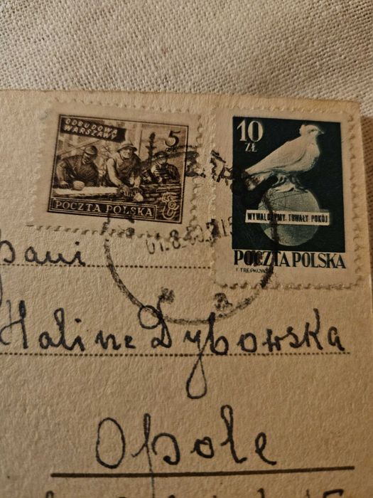 Stara pocztówka Lądek Zdrój z lat 50 tych