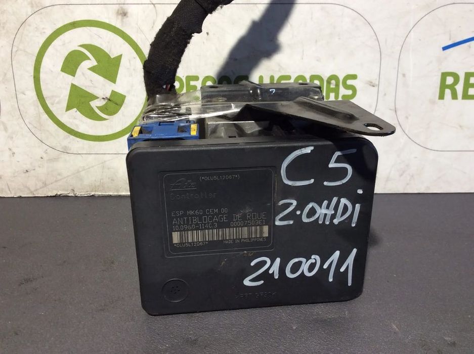 Modulo ABS Citroen C5  2.0HDi 136cv  9657061080 100960 11403