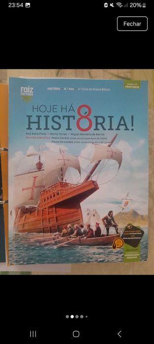 Dossier do professor Hoje Há História! 8 - Novo
