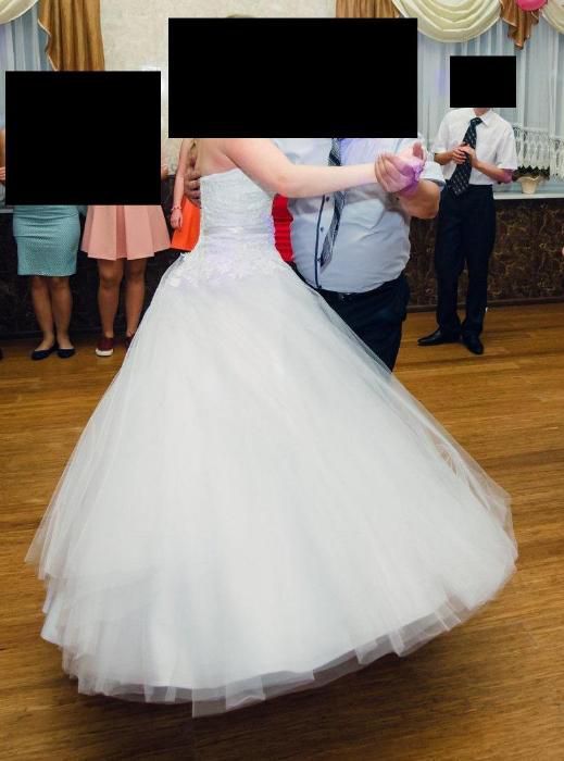 Piękna biała suknia ślubna Emmi Mariage r.38, Princessa,