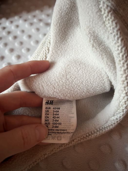 Czapka komin rękawiczki h&m nowe bez metki 62/68