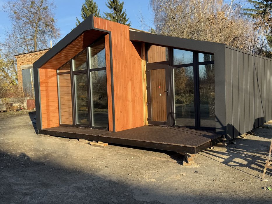 Модульний будинок маф вагончик під ключ є у наявності