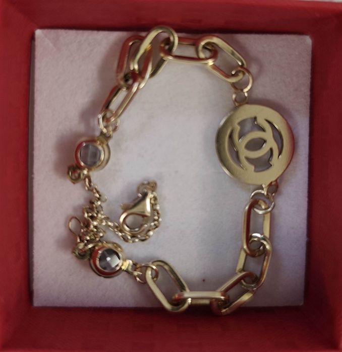 Złota bransoletka CHANEL próba 585 4,27gram