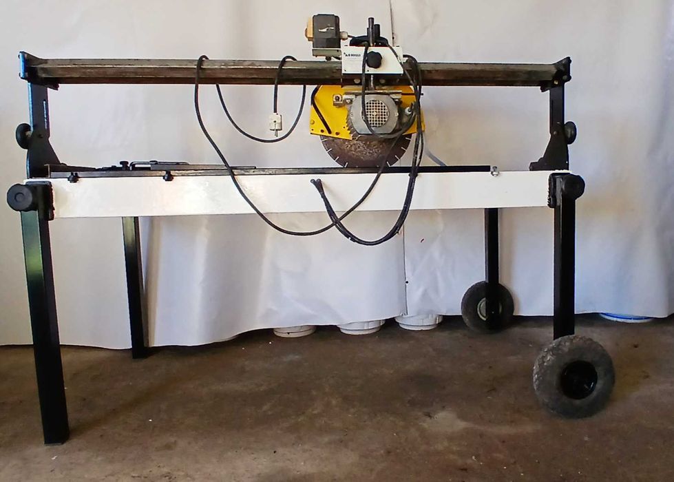 Maquina de corte para pedra marmore, granito e ceramica