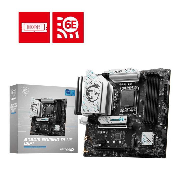 MSI B760M gaming plus wifi | lGA1700 | DDR5 | Micro-ATX
