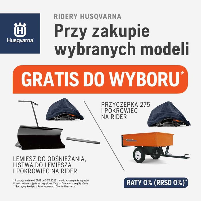 Traktor kosiarka Husqvarna Rider 214TC traktorek gwarancja + gratis lemiesz do śniegu
