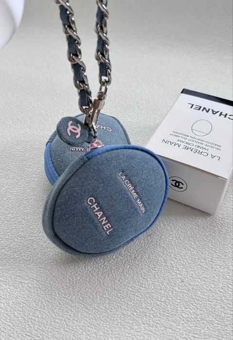 Джинсовий міні  гаманець / чохол Chanel