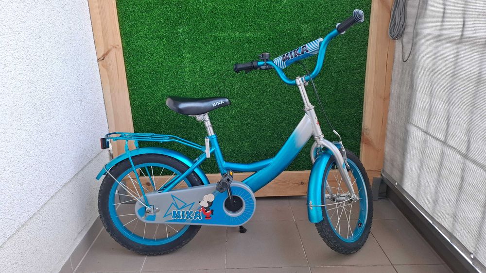 Rower dziecięcy niebieski 16 cali 16”