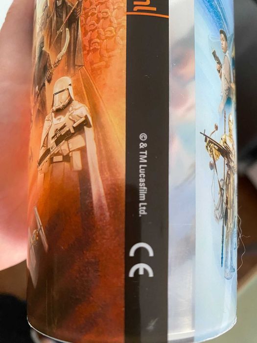 Copo de plástico Star Wars filme The Rise Of Skywalker