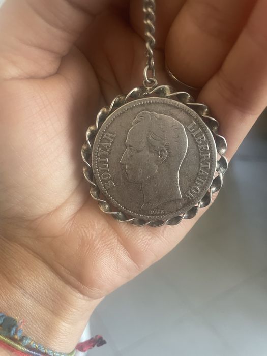 Chaveiro moeda bolivar