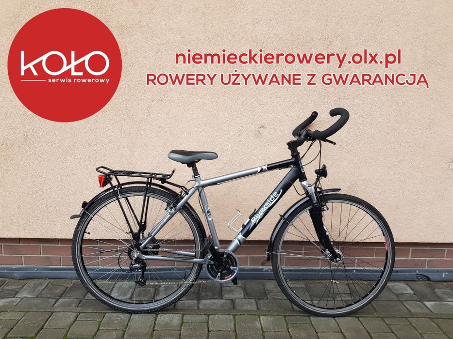 Rower męski trekkingowy RIVERSIDE koła 28 SHIMANO DEORE aluminium